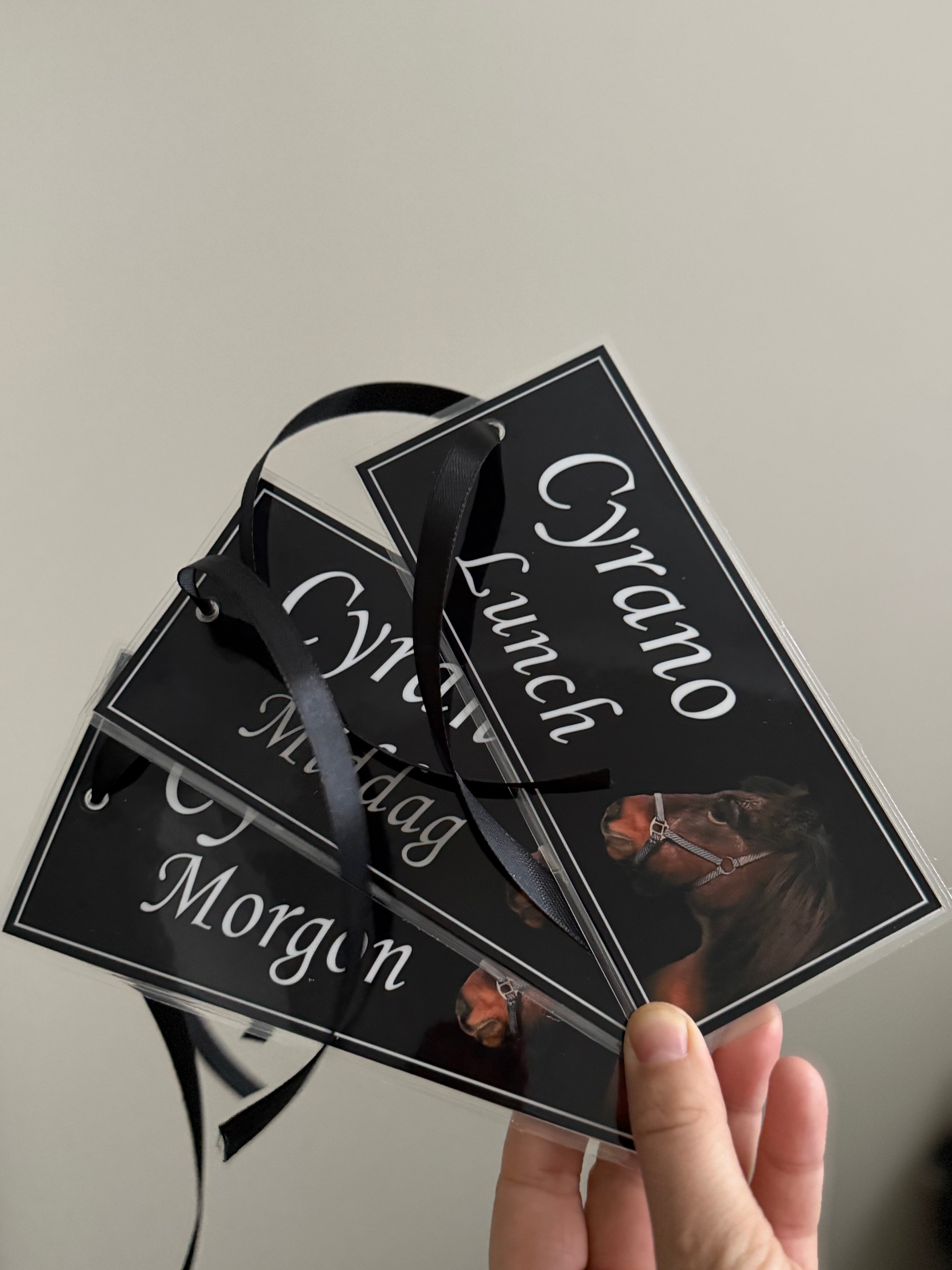 Höpåseskyltar (3-pack) med bild