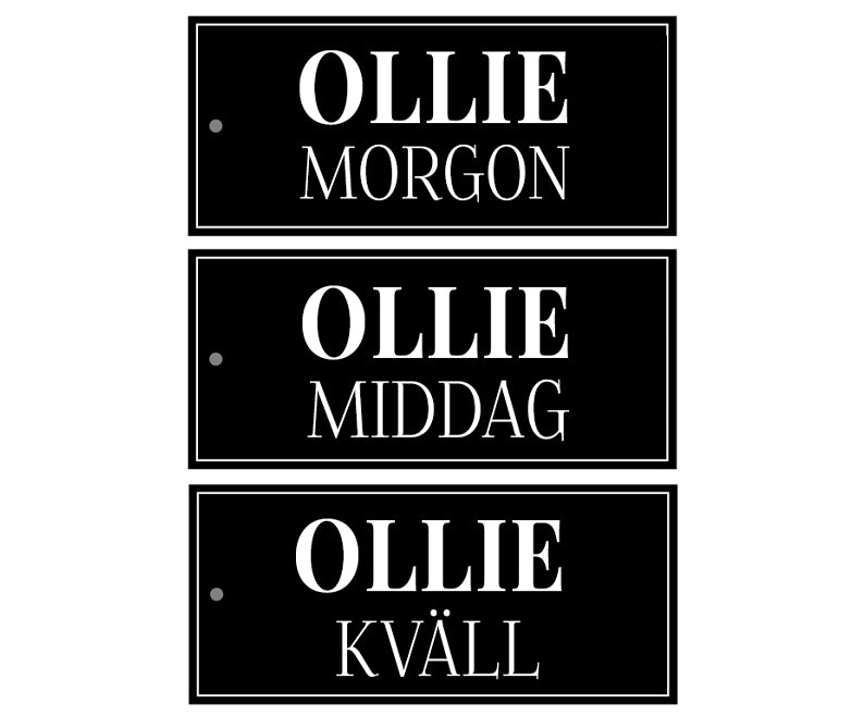 Höpåseskyltar (3-pack)