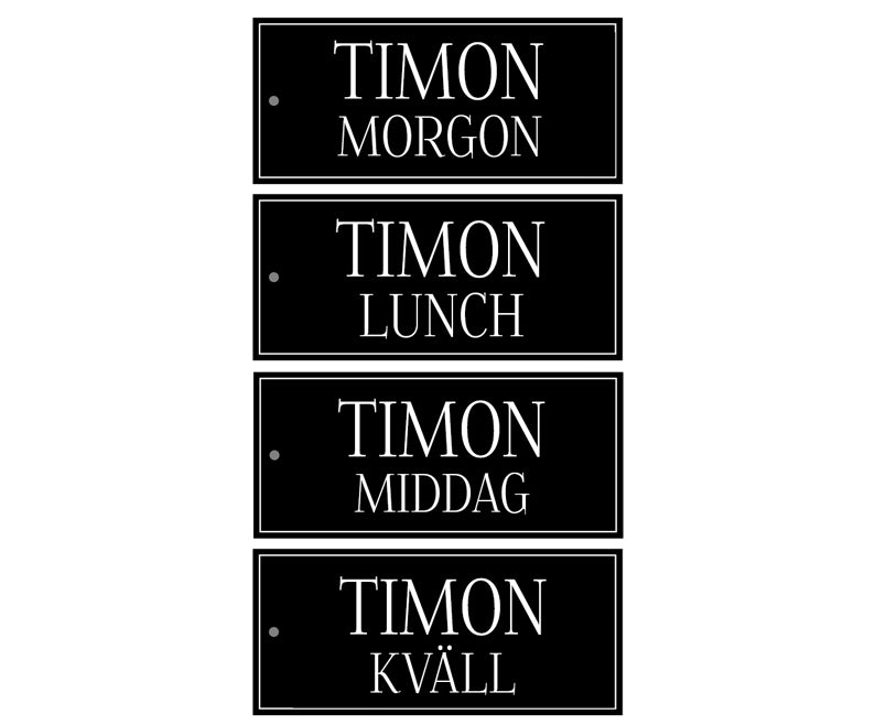 Höpåseskyltar (4-pack)